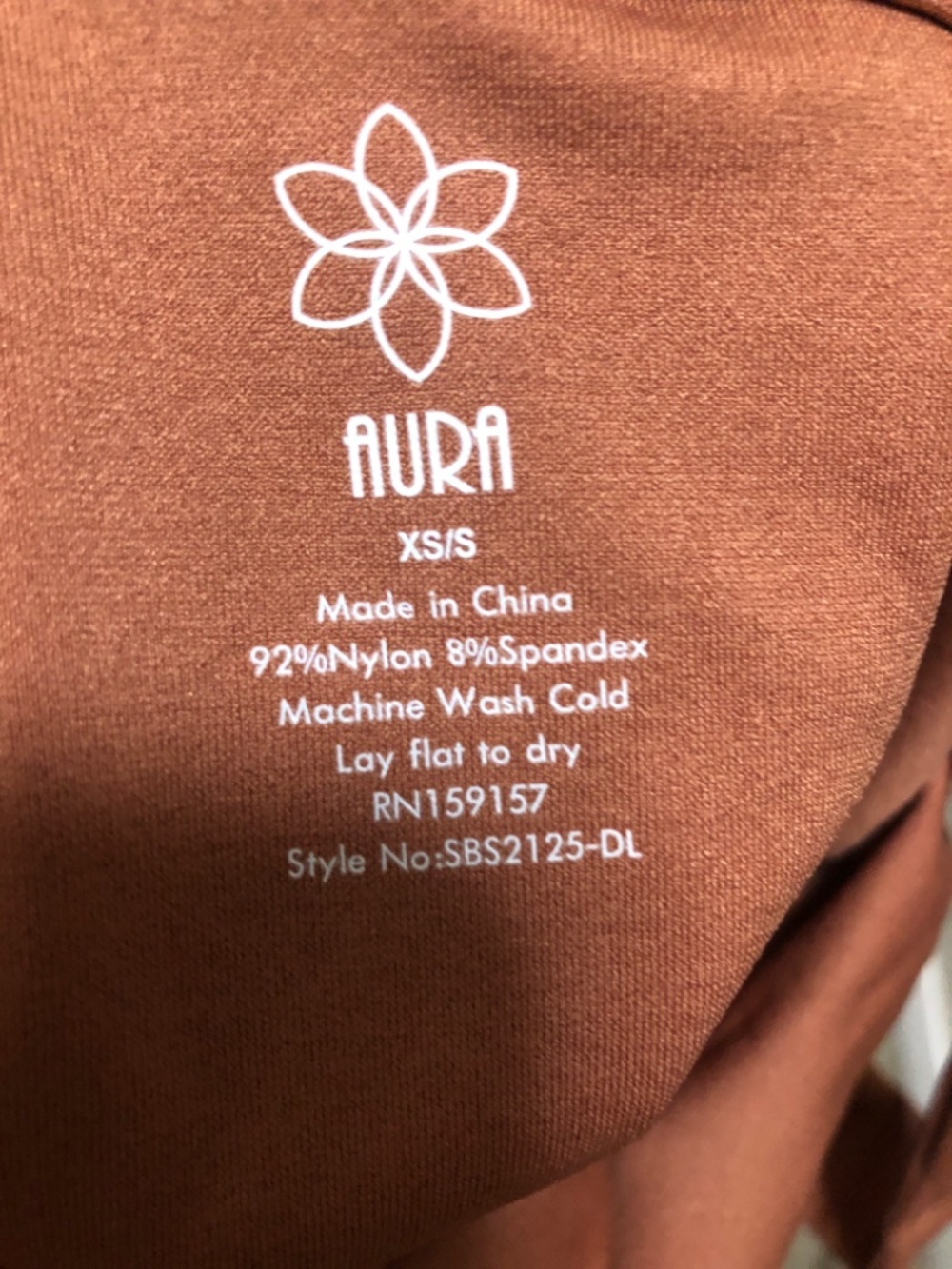 Aura Bodysuits XS Brown - Picture 5 of 5